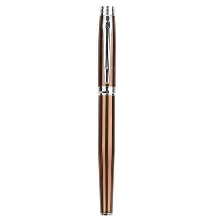 得力S670F钢笔(金属棕)