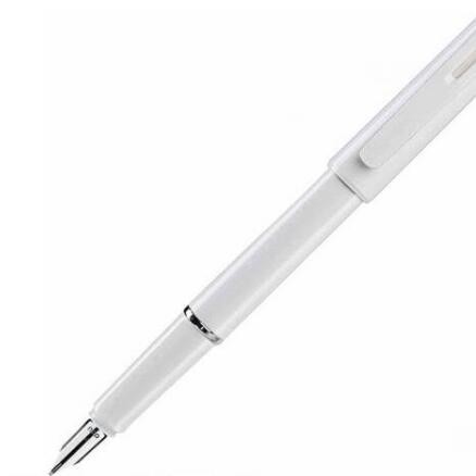 得力S668F钢笔(白)