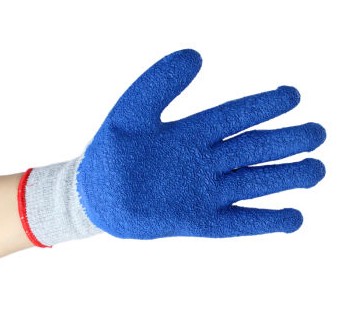 登升（DS）劳保手套防护手套 男女户外手套 耐磨防切割手套 胶皮手套#339