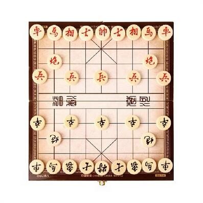 得力6733中国象棋(原木色)(盒)