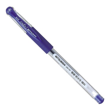 三菱(UNI)中性笔UM-151签字笔0.38mm财务用笔1支散装 蓝色045395