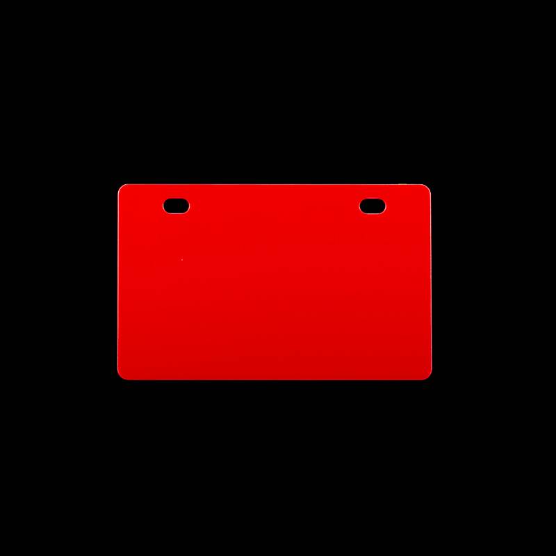 桥兴 M-G5486 光缆挂牌 双孔 （单位：盒） 红色