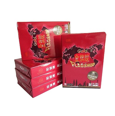 金旗舰80G/A4复印纸500张/包(5包/箱)(箱)