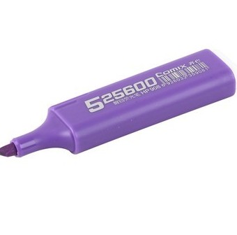 齐心 HP908 醒目荧光笔5.0mm 紫色