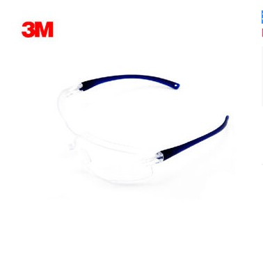 3M 护目镜 10437 中国款 透明镜片 防刮擦 防风沙 运动防护眼镜