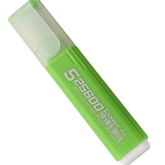 齐心 HP908 醒目荧光笔5.0mm 绿色