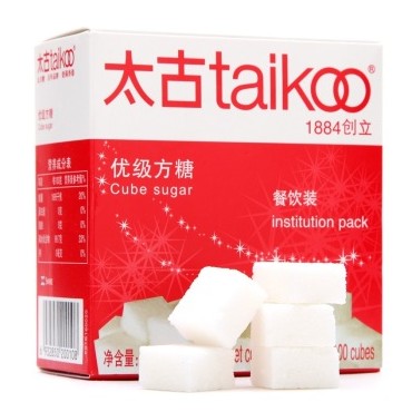 Taikoo/太古 方糖 优质白砂糖 餐饮装咖啡调糖454克原包装100粒