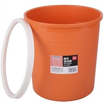 得力9558清洁桶(橙色)(只)