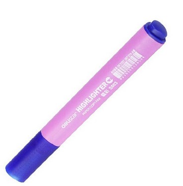 得力思达S603荧光笔(紫色)(支)
