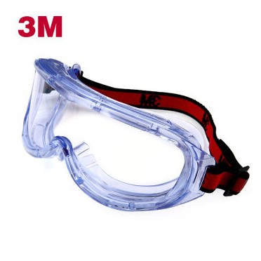 3M 护目镜 1623AF 亚洲款舒适型 防化学 防雾（无色镜片） 运动防护眼镜