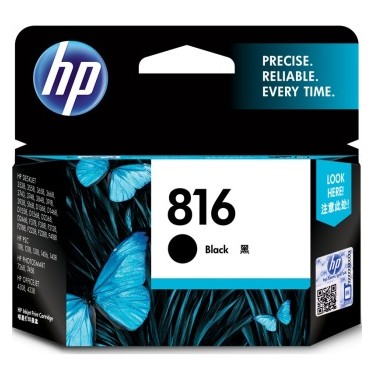 惠普（HP）C8816AA 816号黑色墨盒(适用 Deskjet D2468 Officejet 4308 4338)