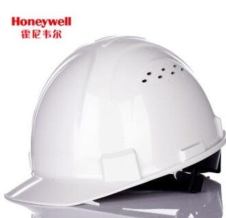 霍尼韦尔|巴固 安全帽 H99 ABS 工程工厂工地 黄色 无透气孔（白色）