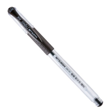 三菱(UNI)中性笔UM-151签字笔0.38mm财务用笔1支散装 黑色001933