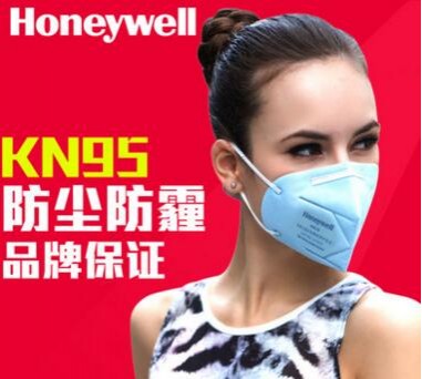 霍尼韦尔 KN95 防雾霾口罩防尘口罩防PM2.5（10只装）