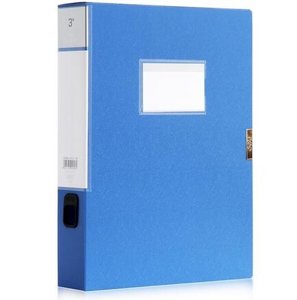 得力5606档案盒(蓝)(只)