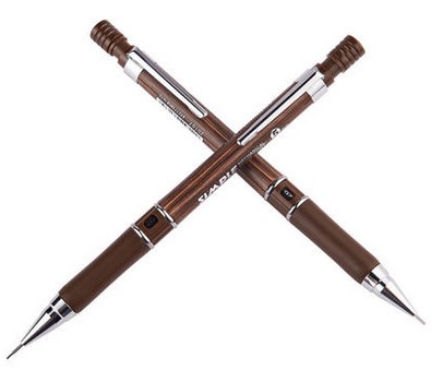 宝克ZD107自动铅笔(2B/0.5mm)  棕色