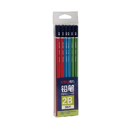 得力S920铅笔(蓝色)(12支/盒)