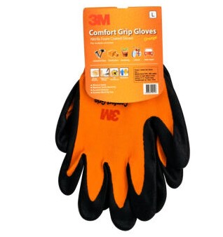 3M 通用型灵巧防护手套（橙色） L