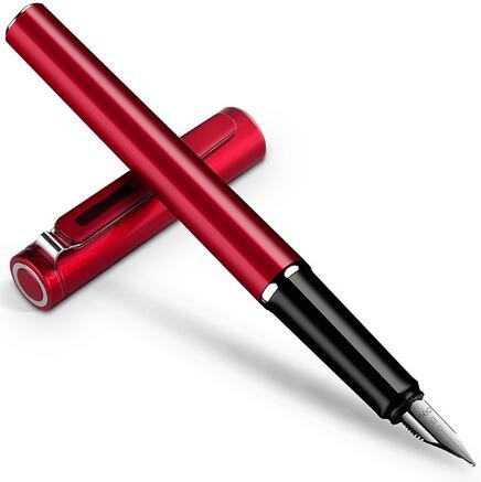 得力S668EF钢笔(红)