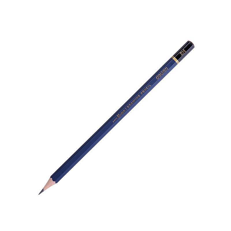 得力（deli）S999-2H_高级绘图铅笔12支彩盒装2H(蓝)(12支/盒)(单位：盒）