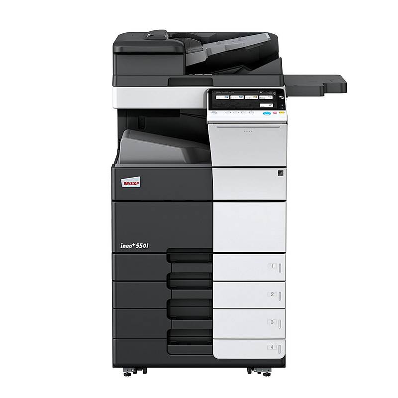 德凡 (DEVELOP) ineo+550i彩色复印机含双面同步输稿器、四纸盒、多功能手送托盘(单位：台)