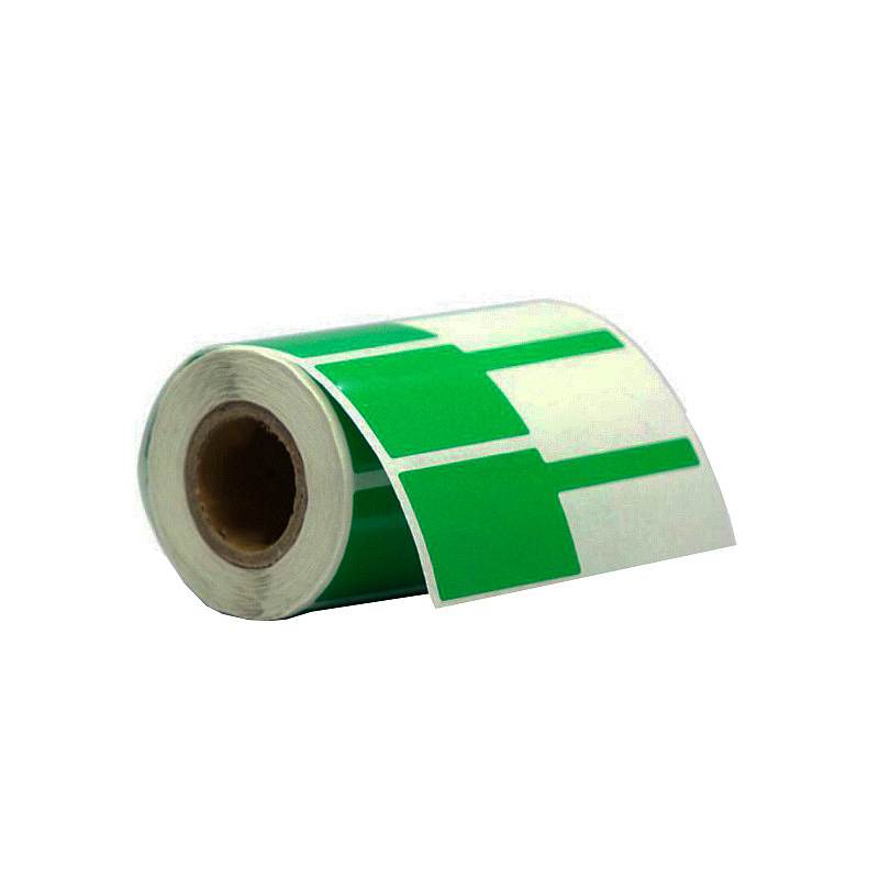 威标Q-02F-600GR线缆标签纸  绿色25*38+40mm、600张(卷)