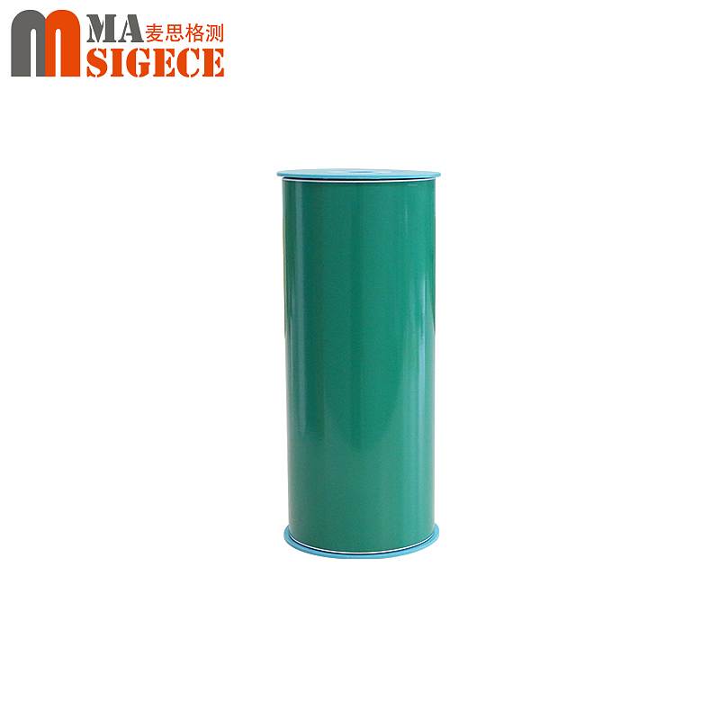 麦思格测（MASIGECE）MS-500ES PVC彩色标签纸卷 胶带卷材 220mm*25m 绿色 （单位：卷）
