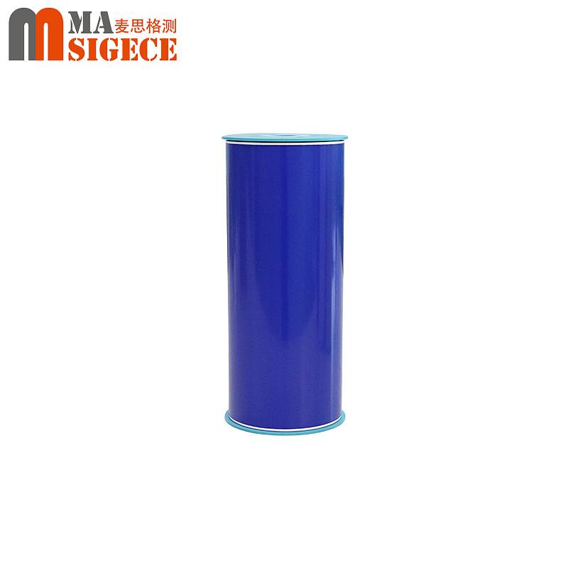 麦思格测（MASIGECE）MS-500ES PVC彩色标签纸卷 胶带卷材 220mm*25m 蓝色 （单位：卷）