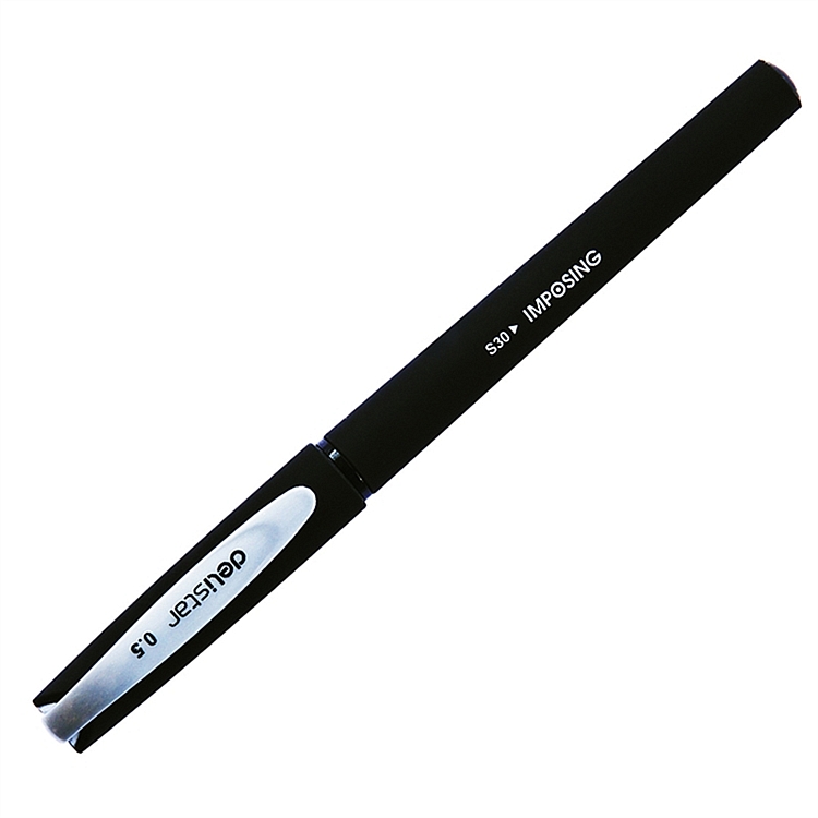 得力 S30 0.5mm中性笔 144支/1包 （单位：包） 黑