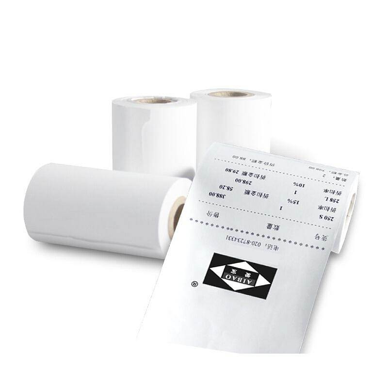 爱宝（Aibao）80mmx50mm热敏收银纸/收银机打印纸/超市小票打印纸 100卷/1箱