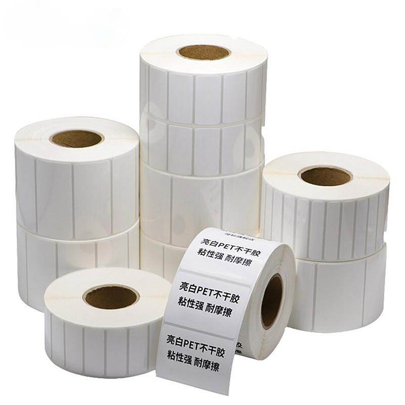 麦思格测（MASIGECE）ES50-90 不干胶标签纸 合成纸/PET材质 规格50*90mm 150张/卷 白色（单位：卷）