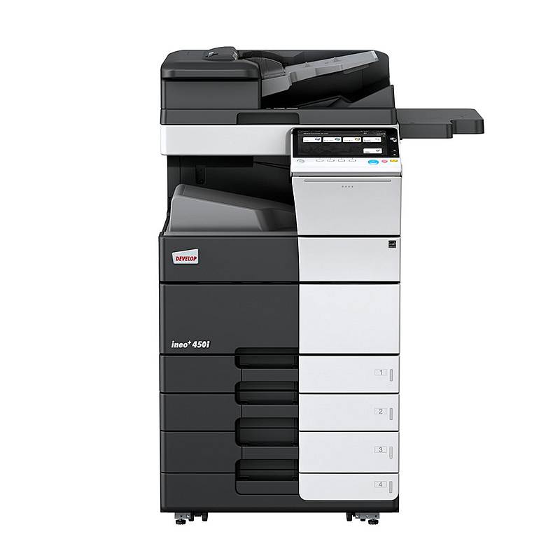 德凡 (DEVELOP) ineo+450i彩色复印机含双面同步输稿器、四纸盒、多功能手送托盘(单位：台)