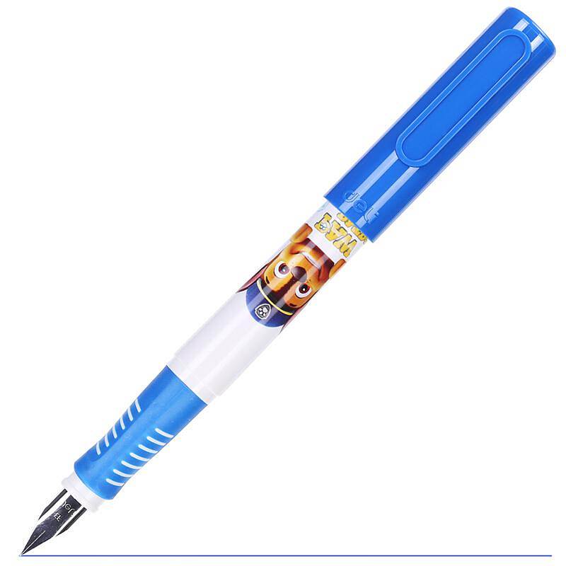 得力（deli）A900汪汪队立大功矫姿钢笔(蓝)(单位：盒）
