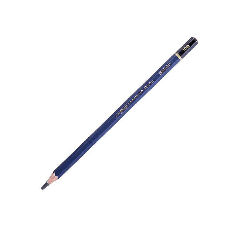 得力（deli）S999-10B_高级绘图铅笔12支彩盒装10B(蓝)(12支/盒)(单位：盒）