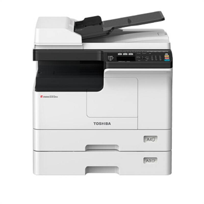 东芝（TOSHIBA） 数码复合机DP-2323AM A3双面打印复印扫描 双面器+自动输稿器+双纸盒（台）