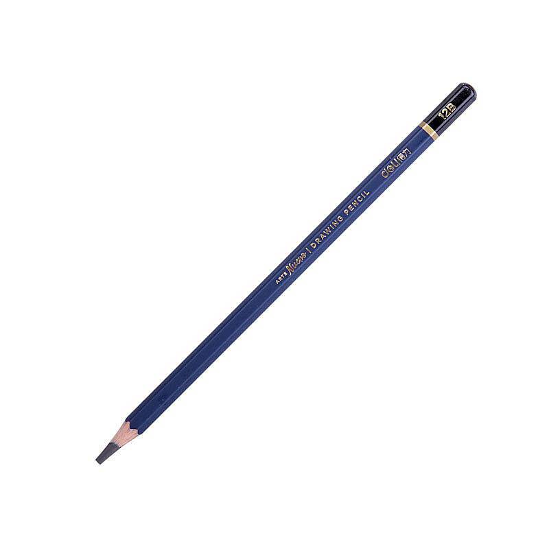得力（deli）S999-12B_高级绘图铅笔12支彩盒装12B(蓝)(12支/盒)(单位：盒）