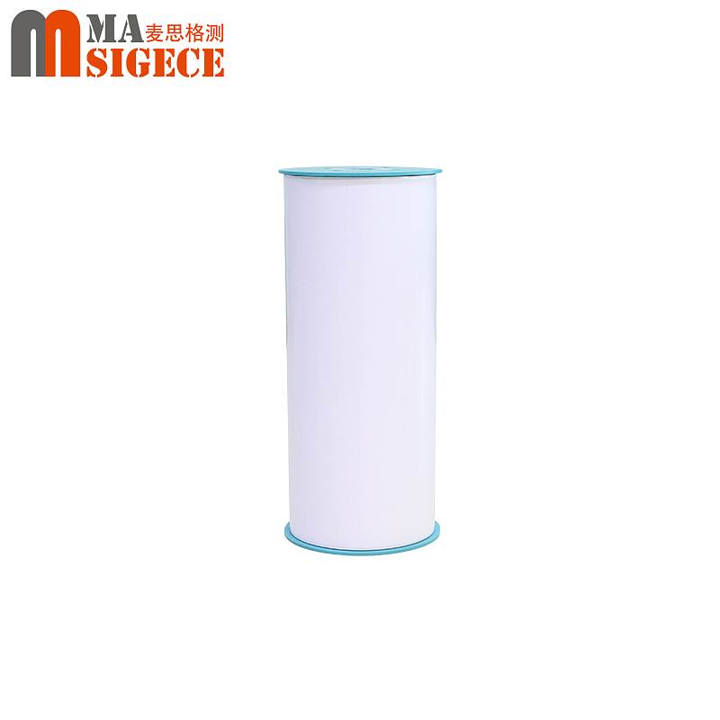 麦思格测（MASIGECE）MS-500ES PVC彩色标签纸卷 胶带卷材 220mm*25m 白色 （单位：卷）