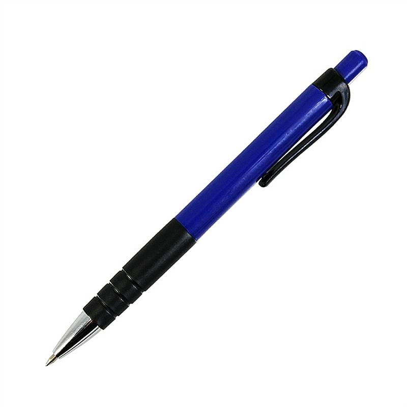 得力 6505 0.7mm圆珠笔 12支/盒 (单位：包) 蓝