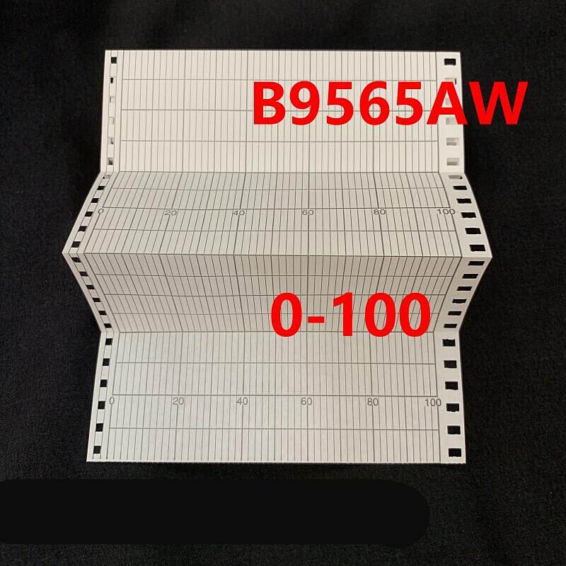 横河B9565AW折叠仪表114X400-100℃热处理温度记录纸(个)
