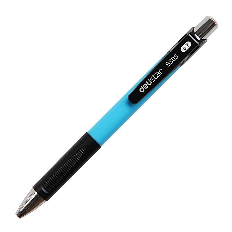 得力 S303 圆珠笔 0.7mm 40支/盒 (单位:支) 蓝色