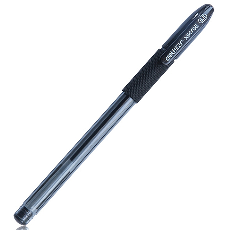 得力 S55 0.5mm中性笔 12支/盒 （单位：盒） 黑