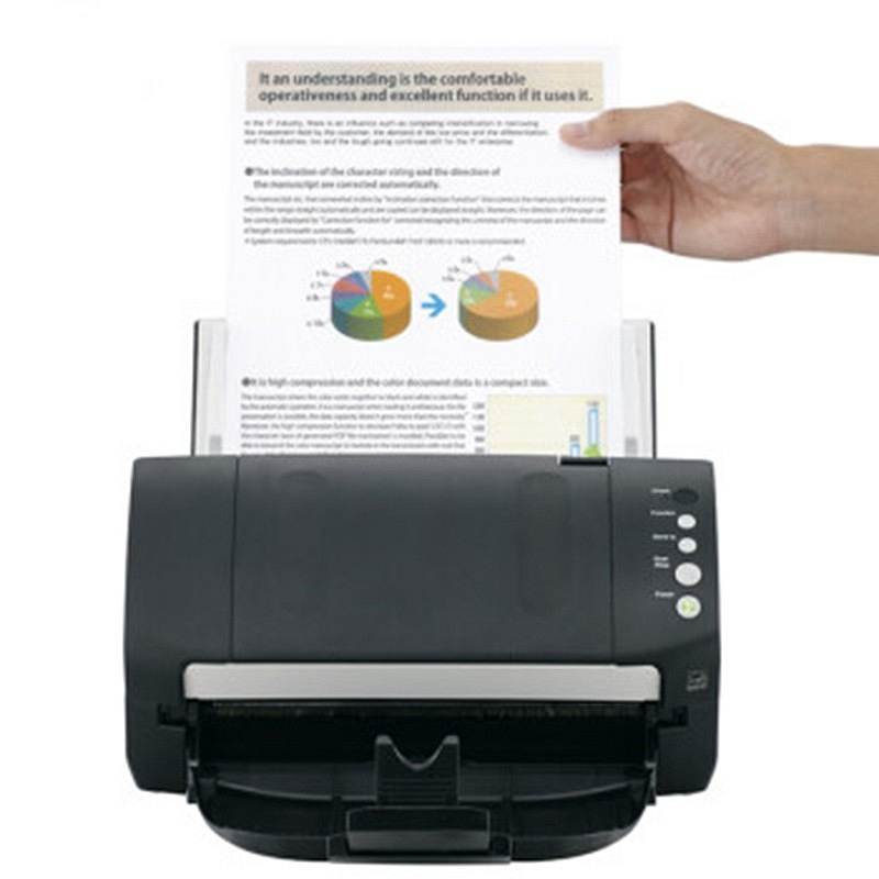 富士通（Fujitsu）fi-7140CW 财务版专用A4扫描仪馈纸式 高清高速自动双面发票扫描（台）
