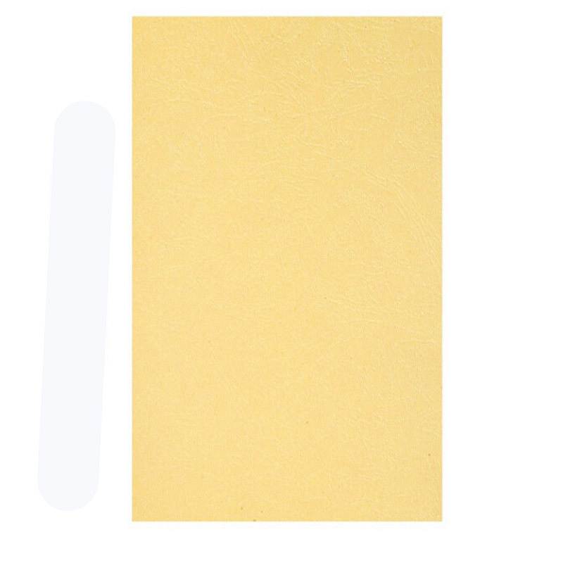 佳洋皮纹纸160g/100张黄色（包）